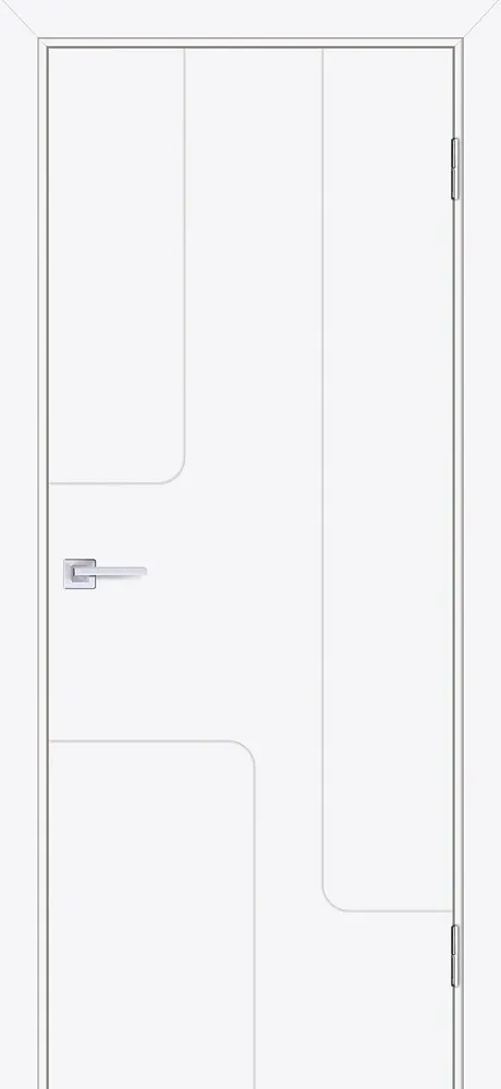 Фото Межкомнатная дверь Смальта-Лайн 01 Белый ral 9003