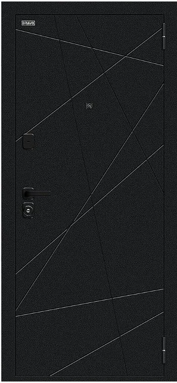 Товар Дверь Браво Граффити-5/SBlack Букле черное/Slate Art DIS007412